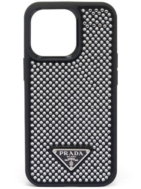 prada rhinestone iphone case|Prada phone accessories.